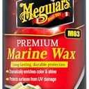 Meguiar's M6332 Flagship Premium Marine Wax, Easy to Use Boat Polish and Wax, Remove Scratches, Swirls, and Oxidation While Leaving Lasting Protection, 32 Oz Bottle