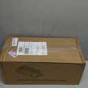 4 Pack Freezer Organizer Bins(14.6L X 7.1W X 5.2H) Suitable for 5-7 Cu.Ft Chest Freezer Sort Frozen Meats | Stackablet Chest Freezer Organizer Bins Get Food Easily w/Handle, Gifts Ideas for Mom (Black)