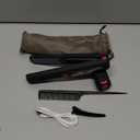 Cordless Hair Straightener and Curler, Flat Iron Curling Iron in One, Portable Hair Straightener, 4500mAh Battery 10s Fast Heating Ceramic, for Travel