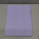 Fintie Hybrid Slim Case for iPad Air 11-inch M4/M3/M2 (2026/2025/2024), iPad Air 5th/4th Generation (2022/2020) 10.9 Inch - Shockproof Cover with Clear Back Shell & Pencil Holder, Lilac Purple