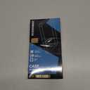 2 x for Samsung Galaxy S25 Case [Electroplating Protective] [Non-Yellowing Clear] Metallic Luster Soft Super Thin TPU Anti-Fall for Galaxy S25,(Black)