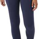32 Degrees Women's Cozy Heat Base Layer High Waist Legging - Lightweight Long Johns for Cold Weather Layering (S)
