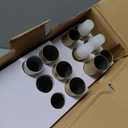 2 Pack Luxury Gold Curtain Rods for Windows 48 to 84 Inch, USFOOK 7/8 Inch Telescoping Splicing Drapery Rods 32 to 86 Inch, Decoration for Home with Decorative Translucent Finials