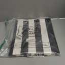 Boao 4 Pack Circus Awning Decoration 3D Stripe Cardboard Awning Carnival Wall Decor Circus Party Favors for Lemonade Stand Bakery Ice Cream Truck Bulletin Board Decor(Black and White)