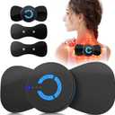 Mini Massager,Rechargeable Intelligent TENS Unit Muscle Stimulator for Pain Relief - FSA or HSA Eligible Deep Tissue EMS Massager Management for Back, Neck, Arm Electronic Pulse Machine