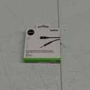 Belkin AV10172bt03-BLK 3.5mm Audio Cable With Lightning Connector, Black, Smartphone