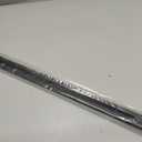 Room Divider Curtains Flexible Ceiling Tracks set Curtain track Ceiling Mount Blackout Curtain for Living Room Bedroom Ceiling Curtain Rod Privacy Dividers Panel W100xH84 Light Grey Drape&Black rail