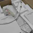 Kohler PureWash E580 Elongated Bidet Toilet Seat, White, Quiet-Close Lid Prevents Slamming, Self-Cleaning Wand, Adjustable Water Pressure with Multiple Cleansing Options