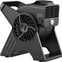 VEVOR Blower Fan, 13 in Portable Utility Floor Fan, 300 CFM, 3 Speeds, Multi-Angle Airflow, Lightweight Portable High Velocity Air Mover, for Drying, Dehumidifying, Carpets, Air Circulation, Cooling