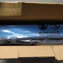 Heavy Duty Aluminum Toilet Safety Rails for Seniors,Adjustable LED Toilet Safety Frame for Elderly,Adjustable Height & Width Safety Rails Support for Most Toilets,Stand Up Assist,665lbs