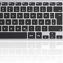 seenda Bluetooth Keyboard with 4 Bluetooth Channels, Multi-Device Rechargeable Wireless Keyboard, Ultra Thin Wireless Keyboard for Windows PC/Laptop/Mobile Phone/Tablet, Space Grey