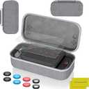 Carrying Case for Nintend0 Switch 2 [7.9''] 2025 with 12 Game Card Slots, DUXICEPIN Hard Portable Travel Case Storage Bag Protective Pounch for Nintend0 Switch 2 Console and Accessories (Grey)