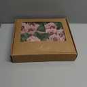 Meldel Artificial Flower 25pcs Real Touch Dusty Pink Rose Fake Foam Roses with Stems for DIY Wedding Bouquets Gifts Bridal Shower Faux Floral Centerpieces Arrangements Home Party Tables Decorations