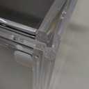 BINO THE MANHATTAN SERIES Acrylic Makeup Drawer Organizer- 4 Drawers | Clear Beauty Organizers and Storage| Cosmetic & Drawer| Home Organization| Jewelry Vanity Accessories