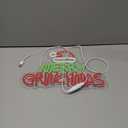 Christmas Neon Sign Dimmable Xmas Neon Lights for Wall Decor Merry christmas Neon Sign for Kids Room Xmas Party Neon Wall Signs Decor Gifts