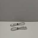 Basesailor for iPhone 17 16 Pro Max Charger Cord,USB to USB C Cable 6.6FT/2Pack,Type C Charging Power Cord for Apple 15 iPad 10 Air 4 5,Samsung Galaxy S25 S24 S23 S22 Plus Ultra,A52 A53 A54,Pixel 9 8 (Silver)