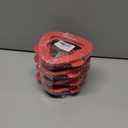 4 x Spin Mop Scrub Brush Head for O Ceda EasyWring 1-Tank System  Hard Bristle Brush Scrub Attachment for oceda Scrubber mop Head for Bathroom, Kitchen, Pool, Glass, and Tile Walls - 1 Pack