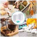 Sherr 125 Pack 100ml Weigh Boats Medium Large Bulk Anti Static White Pans Plastic Square Easy Pour Boats Weighing Trays for Capsule Filling, Lab Dish, Powder, Liquid, Food, Sample Container