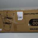 2 Step Ladder,2 Step Ladder Folding Step Stool with Extra Large