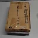 Art3d Natural Bamboo Wall Panel for Interior Wall Decor, Renewable Pole Wrap Wainscoting Paneling for Wall Ceiling Furniture Cabinet Office, 12 x 96 Inch, 2-Pack - Light Burned