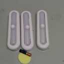 STAR-SPANGLED 3 Pack 7 Dimmable Push Tap Lights, Stick on LED Touch Lights AAA Battery Operated for Kitchen, Closet, Under Cabinet, 3 Color Modes