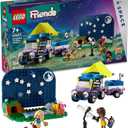 LEGO Friends Stargazing Camping Vehicle Adventure Toy, Includes 2 Mini-Dolls, Camping Trailer, Telescope Toy, and a Dog Figure, Science Gift Idea for Girls, Boys and Kids Ages 7 and Up, 42603
