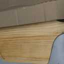 New Star Foodservice Wooden Pizza Peel, 16" x 14" Pizza Paddle with 14" Handle, 16" x 14" x 30"