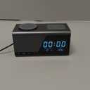 TobenONE 6-in-1 Alarm Clock Wireless Charging Station for Apple Devices, Night Light, Nightstand, MagSafe Magnetic Phone Charger, Fast Charging for iPhone 17 16 15 14 13 Pro Max, Apple Watch, AirPods