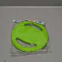 1 Pack Dog Soft Flying Discs Interactive Training Toys, EVA Material Lightweight Pet Supplies, Floats in Water, Great for Beach and Pool (Green)