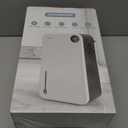 Dehumidifier for Home, 2.4L, Dehumidifier for Bathroom, 800m2, Dehumidifier for Bedroom, Self-Draining, Small Dehumidifier for Basement with Stop