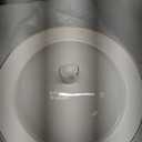 Hemoton Gold-Edged Ceramic Plate with Lid 8 Inch Serving Dish for Steak Dessert and Appetizers Elegant Dinnerware for Parties and Celebrations