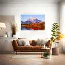 YIOZHAOFH Nature Wall Art for Office Landscape Wall Decor Mountains Pictures Teton Canvas Wall Hanging for Living Room 20X30