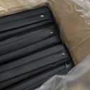 GarveeLife 6Ft Folding Gymnastics Mat, 2 inches Thick 4-Fold Portable Home Gym Floor Pad for Yoga, Pilates, Aerobics & Martial Arts Training (Black)