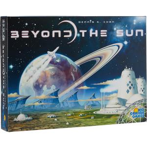 Rio Grande Games: Beyond The Sun, Strategy Board Game, Base Game, 2 to 4 Players, 90 to 120 Minute Play Time, for Ages 14 and up