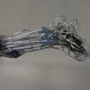 Meteor Shower Lights UL Certified 192LEDs 8 Tubes Falling Rain Drop Christmas Icicle Cascading Lights for Xmas Tree Halloween Decorations Wedding Party Holiday Garden Decor, Multicolor