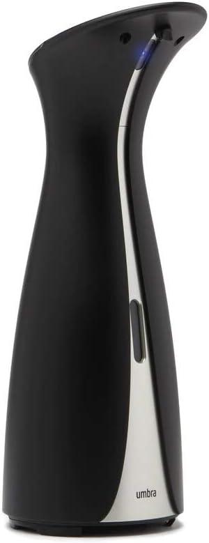 Umbra Otto Automatic Soap Dispenser Touchless, Hands Free Pump for Kitchen or Bathroom, 8.5 oz, Black