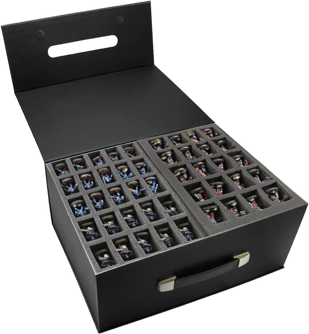 Jucoci Miniatures Storage Case for Wargame (Compatible with Infantry)