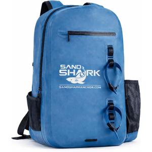 SandShark 25L Waterproof Backpack IP67 Submersible Backpack with Airtight Zipper, TPU Shell, Laptop Sleeve Waterproof Dry Bag for Boating, Beach, Swim, Travel & Water Sports