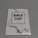 UPAFEXXI-Laminated Bible Tabs (Gold Foil Embossed Lettering), Bible Tabs for Women and Men, Reposition Large Print Stickers, Easy to Read and Apply, 80 Chapters Labels for Easy Navigation (Blue)