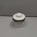 XELA Ceramic Butter Dish - French Butter Crock With Water Line - Keeps Your Butter Fresh and Spreadable - Speckled White