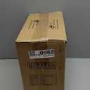 12" Ultra Quiet Bathroom Exhaust Fan with 6500K LED Light, 1.0 Sone 120 CFM, 10x10 Mount, 1500 LM Ceiling Ventilation Fan, Energy Efficient (6500K LED-W)