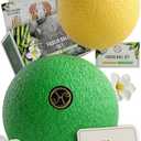 HELDSON EPP Fascia Massage Balls Set [6cm & 8cm] Trigger Point Massage Ball for Back, Feet & Neck Deep Tissue Muscle Release & Myofascial Therapy Lightweight & Firm
