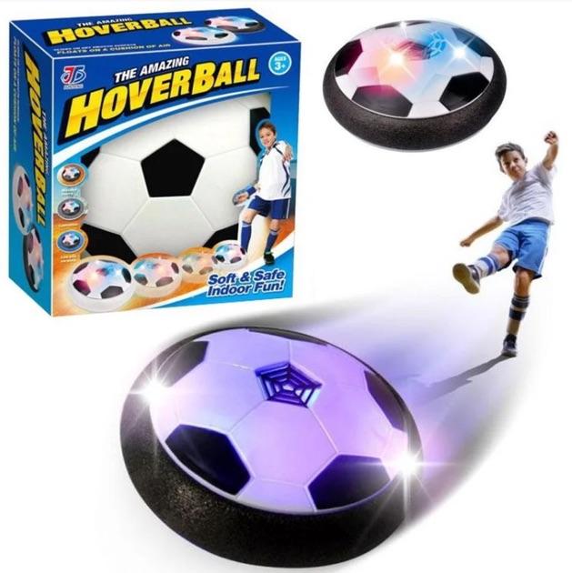 5 x Let Loose Moose Hover Soccer Ball - Indoor & Outdoor Hover Ball 2-Pack w/LED Light & Bumper - Gifts for Kids, Boys & Girls