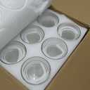 48pcs Glass Cylinder Vases for Centerpieces,Clear Flower Vases for Wedding Decorations and Indoor Home Decor, Hurricane Candle Holder for Table Shelf, Party