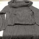 Saodimallsu Womens Off Shoulder Maxi Sweater Dress Long Sleeve Bodycon Sexy Elegant Club Party Knit Dresses
 Size M