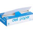 Durable Packaging 10" x 10 3/4" Interfolded Deli Wrap Wax Paper