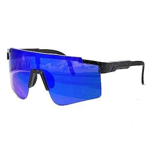 Douide Stylish Sports Sunglasses for Women Youth & Men - UV400 Lens, TR90 Frame - Ideal for Cycling, Fishing, Skiing, Baseball (C02)