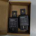 uxcell 2 Pcs Z1507091/4 4 Pin DC 12V 40A Universal Car Vehicle Motor Fuse Relay Switch Power