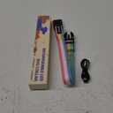 Premium LED Dog Collar for Night Walking - Light up Dog Collar Cycle 7 Solid Colors - Lighted Dog Collars USB C Rechargeable - Waterproof Glow in The Dark Dog Collars - Adjustable, Fashion, Safety(M)