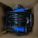 Pressure Washer Power Washer with Touch Screen, 5000PSIIMAX, 4 Quick Connect Nozzles and Foam Cannon, High Pressure Cleaning Machine for Cars/Fences/Driveways/Patios (Blue)